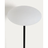 Stehlampe Idela aus Rauchglas und schwarzem Marmor von Kave Home – Bild 3