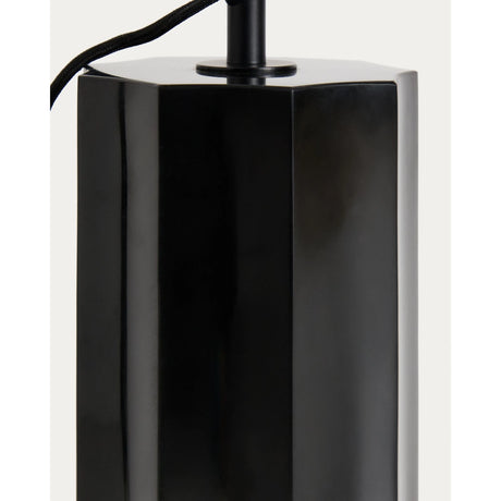 Stehlampe Idela aus Rauchglas und schwarzem Marmor von Kave Home – Bild 4