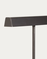 Stehlampe Lynor aus gebürstetem Stahl mit Marmorsockel von Kave Home – Bild 5