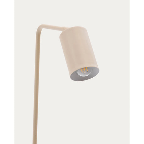 Stehlampe Manie aus Metall mit beigem, texturiertem Finish von Kave Home – Bild 4