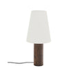 Stehlampe Marga aus massivem Gummibaumholz mit dunklem Finish von Kave Home – Bild 1
