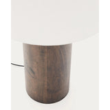 Stehlampe Marga aus massivem Gummibaumholz mit dunklem Finish von Kave Home – Bild 7