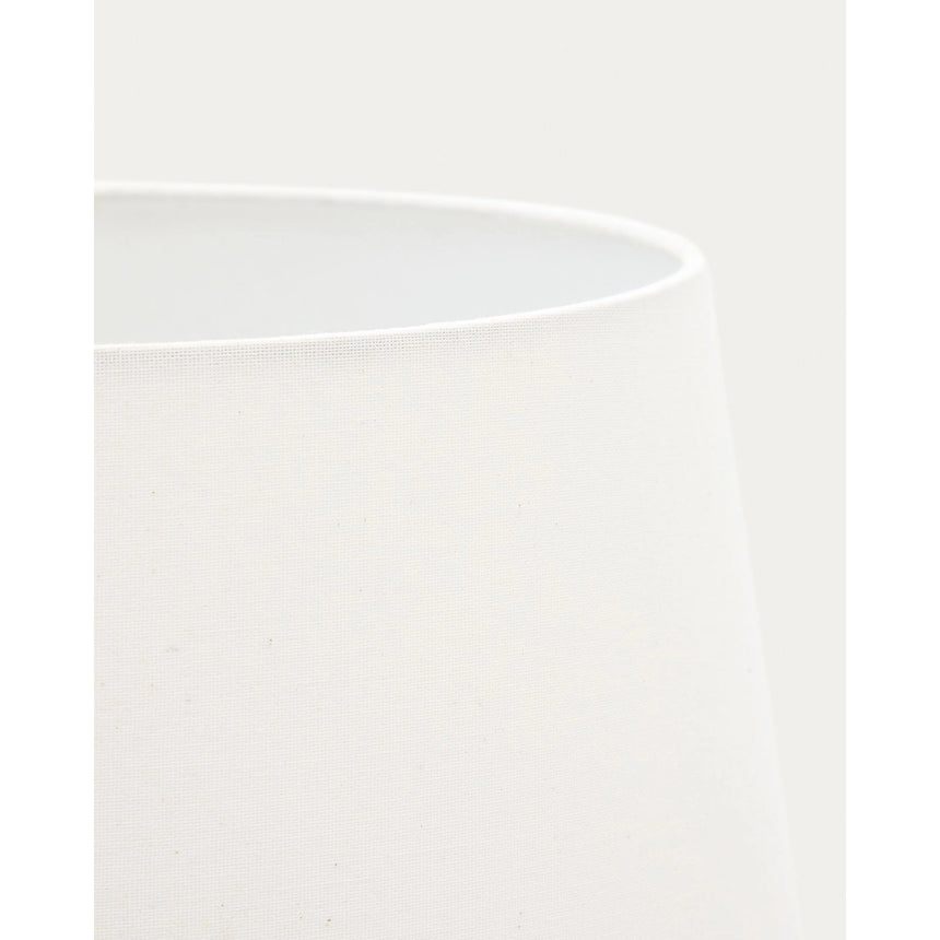 Stehlampe Marga aus massivem Gummibaumholz mit dunklem Finish von Kave Home – Bild 8