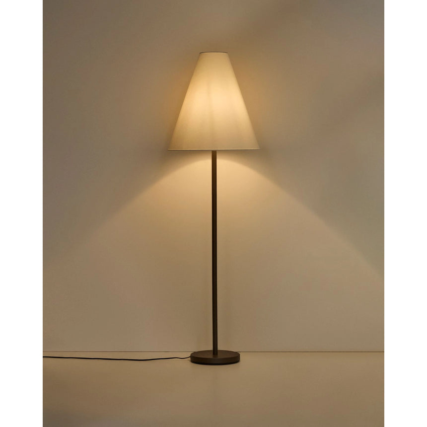 Stehlampe Navat aus Metall in Braun mit Antik-Finish von Kave Home – Bild 2