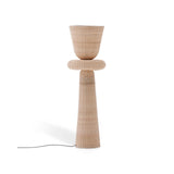 Stehlampe Neuda aus Rattan mit hellem Finish von Kave Home – Bild 1