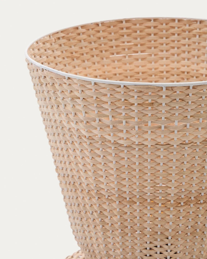 Stehlampe Neuda aus Rattan mit hellem Finish von Kave Home – Bild 5