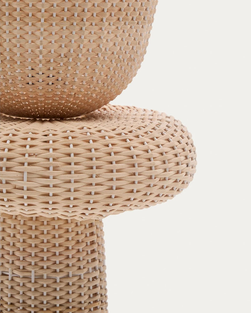 Stehlampe Neuda aus Rattan mit hellem Finish von Kave Home – Bild 6