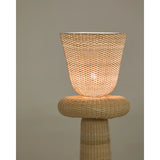 Stehlampe Neuda aus Rattan mit hellem Finish von Kave Home – Bild 8
