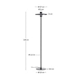 Stehlampe Nuvira aus Metall von Kave Home – Bild 5