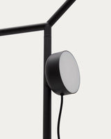 Stehlampe Orey aus schwarzem Metall mit Multipositions-Lichtpunkt von Kave Home – Bild 5