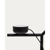 Stehlampe Orey aus schwarzem Metall mit Multipositions-Lichtpunkt von Kave Home – Bild 7