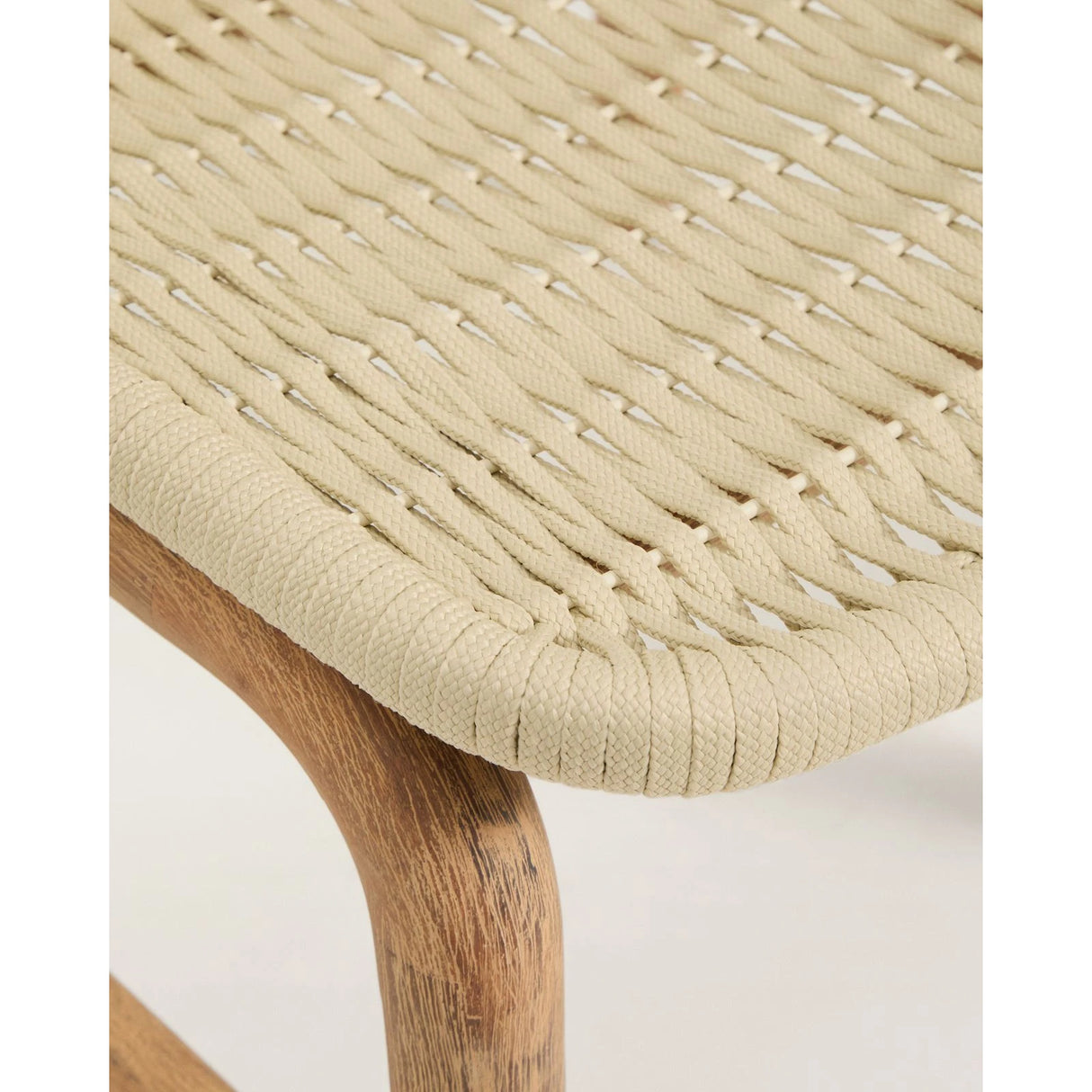 Stuhl Alipa aus massivem Akazienholz und Seil, FSC 100 % von Kave Home – Bild 10