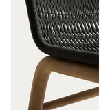 Stuhl Alipa aus massivem Akazienholz und dunkelgrauem Seil, FSC 100 % von Kave Home – Bild 11