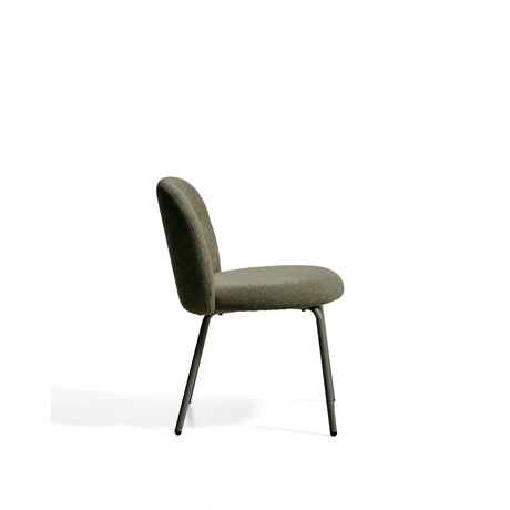 Stuhl Arino aus Chenille und Metallbeinen von Kave Home – Bild 4