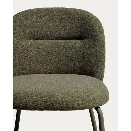 Stuhl Arino aus Chenille und Metallbeinen von Kave Home – Bild 8