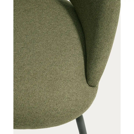 Stuhl Bonali mit Chenille und Metallbeinen, FSC Mix Credit von Kave Home – Bild 8