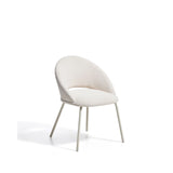 Stuhl Bonali mit beiger Chenille und beigen Metallbeinen, FSC Mix Credit von Kave Home – Bild 1