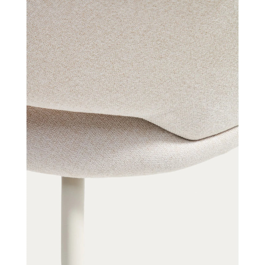 Stuhl Bonali mit beiger Chenille und beigen Metallbeinen, FSC Mix Credit von Kave Home – Bild 10