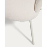 Stuhl Bonali mit beiger Chenille und beigen Metallbeinen, FSC Mix Credit von Kave Home – Bild 12