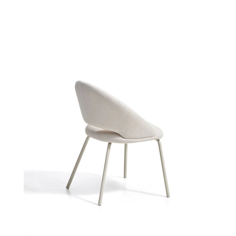 Stuhl Bonali mit beiger Chenille und beigen Metallbeinen, FSC Mix Credit von Kave Home – Bild 6