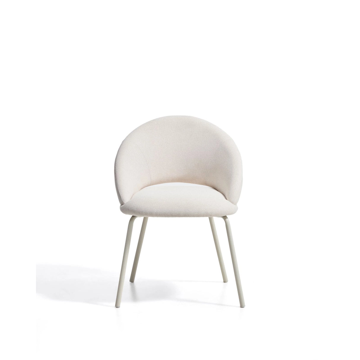 Stuhl Bonali mit beiger Chenille und beigen Metallbeinen, FSC Mix Credit von Kave Home – Bild 7
