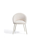 Stuhl Bonali mit beiger Chenille und beigen Metallbeinen, FSC Mix Credit von Kave Home – Bild 7