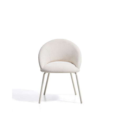 Stuhl Bonali mit beiger Chenille und beigen Metallbeinen, FSC Mix Credit von Kave Home – Bild 7