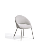 Stuhl Bonali mit grauer Chenille und Beinen aus grauem Metall, FSC Mix Credit von Kave Home – Bild 1