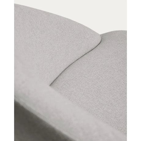 Stuhl Bonali mit grauer Chenille und Beinen aus grauem Metall, FSC Mix Credit von Kave Home – Bild 10