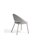 Stuhl Bonali mit grauer Chenille und Beinen aus grauem Metall, FSC Mix Credit von Kave Home – Bild 5
