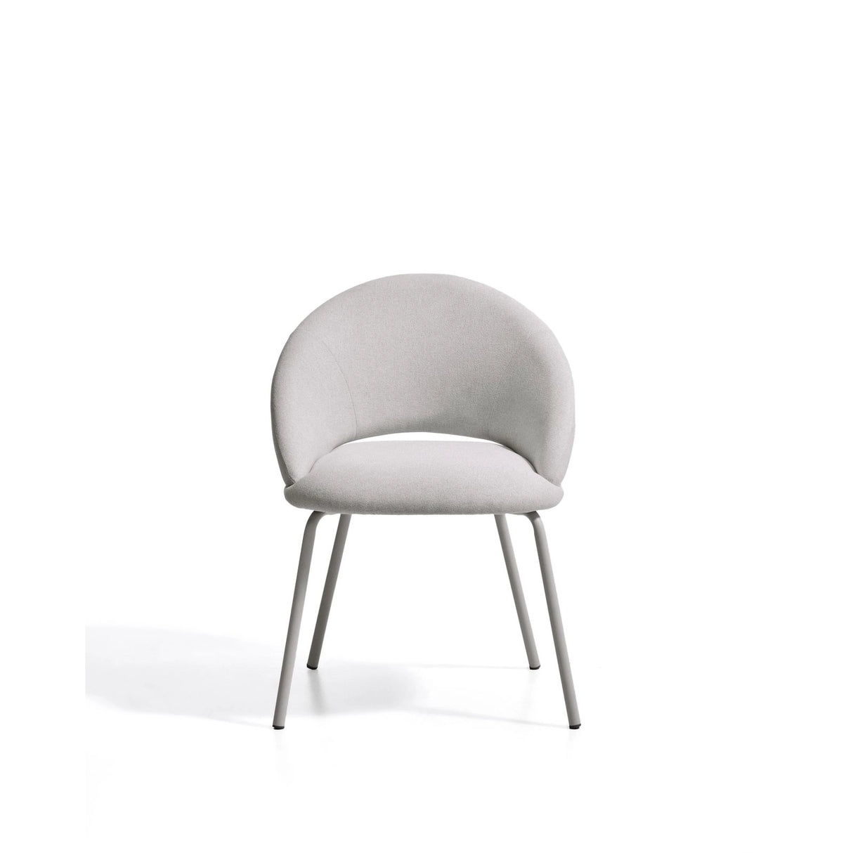 Stuhl Bonali mit grauer Chenille und Beinen aus grauem Metall, FSC Mix Credit von Kave Home – Bild 6