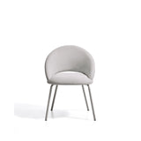 Stuhl Bonali mit grauer Chenille und Beinen aus grauem Metall, FSC Mix Credit von Kave Home – Bild 6
