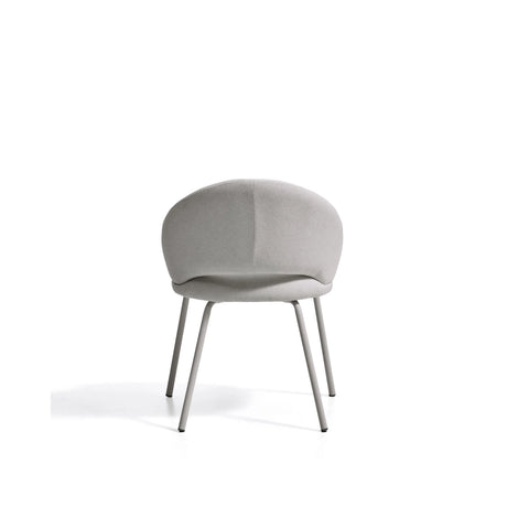 Stuhl Bonali mit grauer Chenille und Beinen aus grauem Metall, FSC Mix Credit von Kave Home – Bild 7