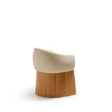 Stuhl Bosca mit beiger Chenille und Eichenfurnier FSC 100% von Kave Home – Bild 10