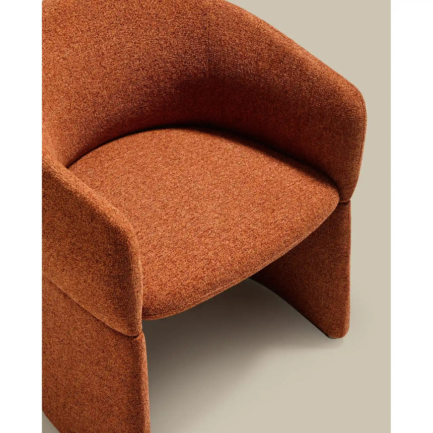 Stuhl Bosca mit terrakottafarbener Chenille von Kave Home – Bild 10