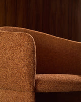 Stuhl Bosca mit terrakottafarbener Chenille von Kave Home – Bild 3