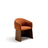 Stuhl Bosca mit terrakottafarbener Chenille und Nussbaumfurnier FSC 100% von Kave Home – Bild 1