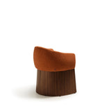 Stuhl Bosca mit terrakottafarbener Chenille und Nussbaumfurnier FSC 100% von Kave Home – Bild 7