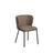 Stuhl Ciselia flammhemmend hellbraune Chenille und Stahlbeinen mit schwarzem Finish, FSC Mix Credit von Kave Home – Bild 1
