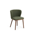 Stuhl Ciselia in dicker Chenille mit Beinen aus Eschenholz oder Stahl , FSC Mix Credit von Kave Home – Bild 1