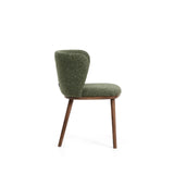 Stuhl Ciselia in dicker Chenille mit Beinen aus Eschenholz oder Stahl , FSC Mix Credit von Kave Home – Bild 5
