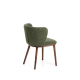 Stuhl Ciselia in dicker Chenille mit Beinen aus Eschenholz oder Stahl , FSC Mix Credit von Kave Home – Bild 6