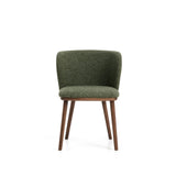 Stuhl Ciselia in dicker Chenille mit Beinen aus Eschenholz oder Stahl , FSC Mix Credit von Kave Home – Bild 7