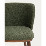Stuhl Ciselia in dicker Chenille mit Beinen aus Eschenholz oder Stahl , FSC Mix Credit von Kave Home – Bild 8
