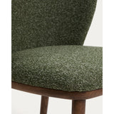 Stuhl Ciselia in dicker Chenille mit Beinen aus Eschenholz oder Stahl , FSC Mix Credit von Kave Home – Bild 9
