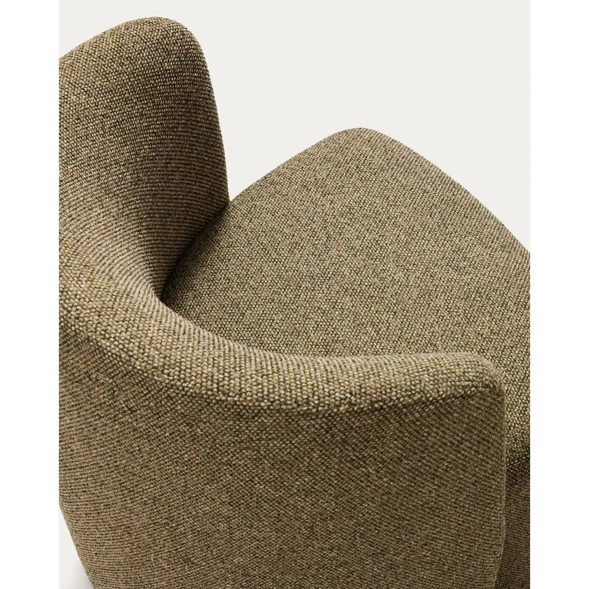 Stuhl Corvena aus Chenille FSC-Mix-Kredit von Kave Home – Bild 10