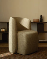 Stuhl Corvena aus Chenille in Beige FSC-Mix-Kredit von Kave Home – Bild 3