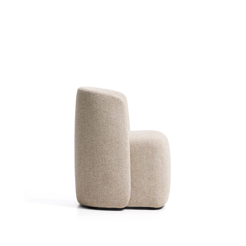 Stuhl Corvena aus Chenille in Beige FSC-Mix-Kredit von Kave Home – Bild 6