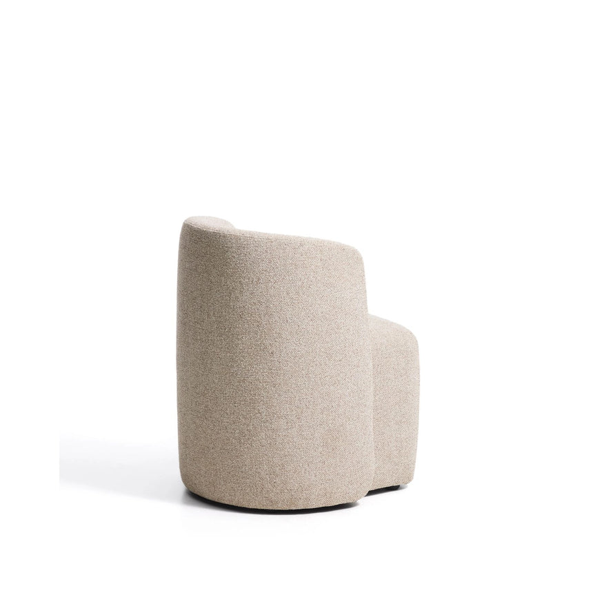 Stuhl Corvena aus Chenille in Beige FSC-Mix-Kredit von Kave Home – Bild 7