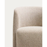 Stuhl Corvena aus Chenille in Beige FSC-Mix-Kredit von Kave Home – Bild 9